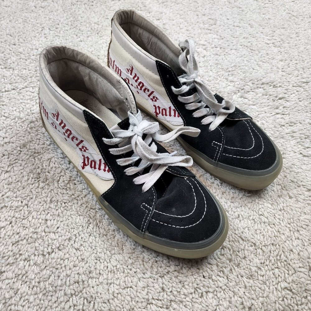 Vans x Palm Angels Sk8 Hi Reissue VLT LX Vault US Size Mens 9 Womens 10.5 Design - Picture 2 of 7